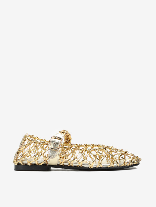 BALERINY HEGO'S MILANO AD2991 PELLE GOLD