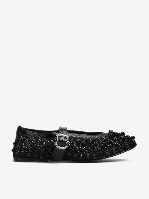 BALERINY HEGO'S MILANO AD2715 RASO BLACK
