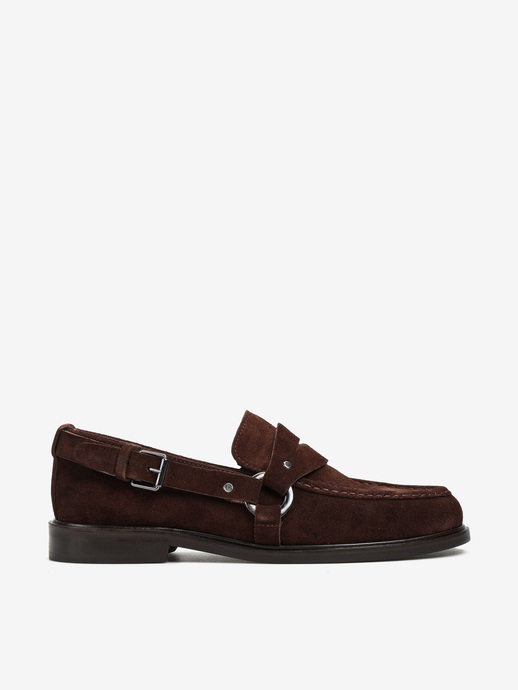 MOKASYNY HEGO'S MILANO AD2854 SUEDE BROWN