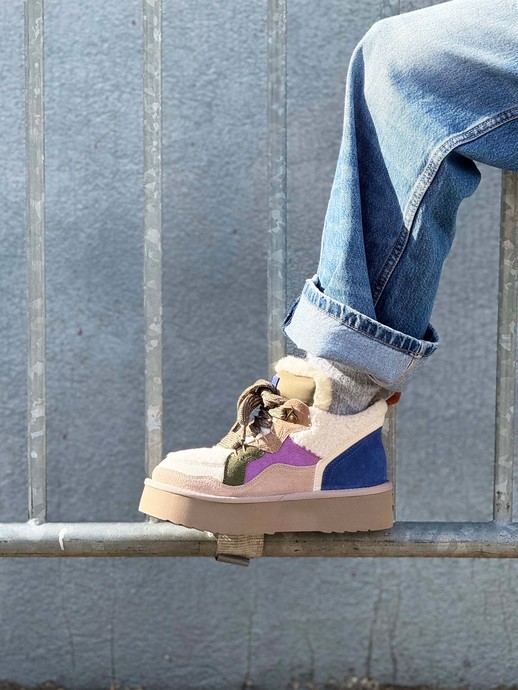 SNEAKERSY HEGO'S MILANO MOON-12 FUR ICE/ICE