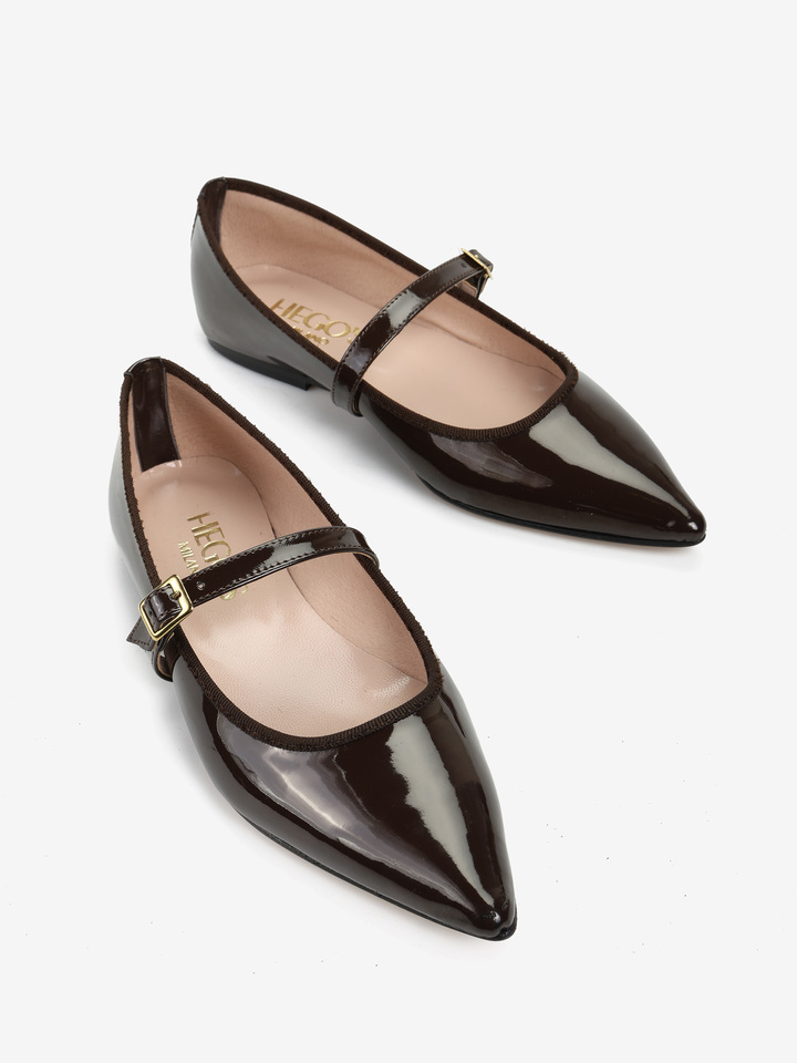 BALERINY MARY JANE  HEGO'S Milano