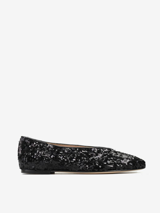 BALERINY HEGO'S MILANO 1868 PAILLETTES NERO