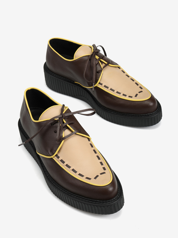 BRĄZOWE PÓŁBUTY HEGO'S MILANO