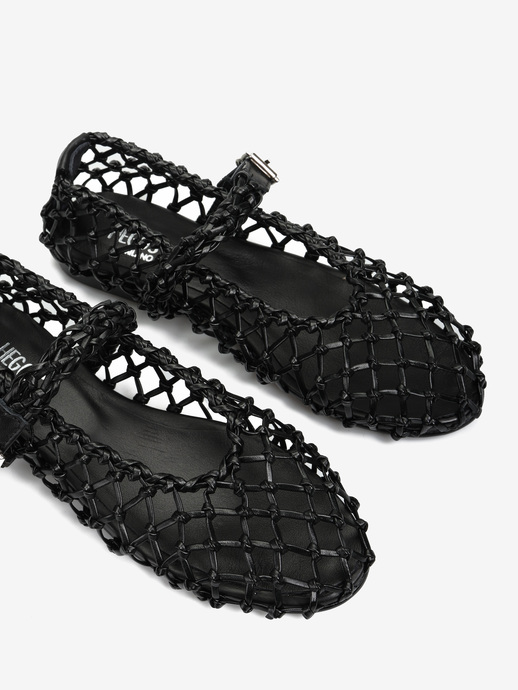 BALERINY HEGO'S MILANO AD2991 PELLE BLACK