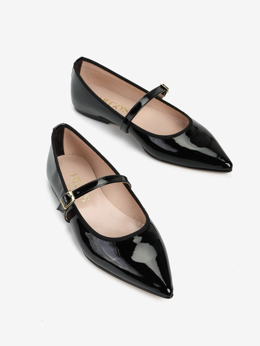 BALERINY HEGO'S MILANO 116L VERNICE NERA