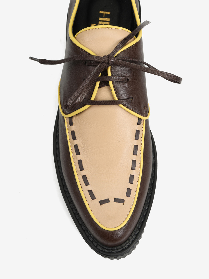 BRĄZOWE PÓŁBUTY HEGO'S MILANO