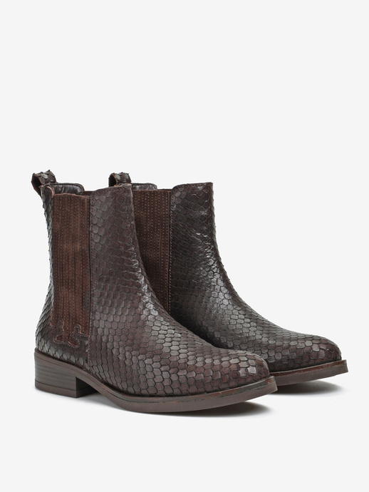 BOTKI HEGO'S MILANO 6504 FINITER BROWN
