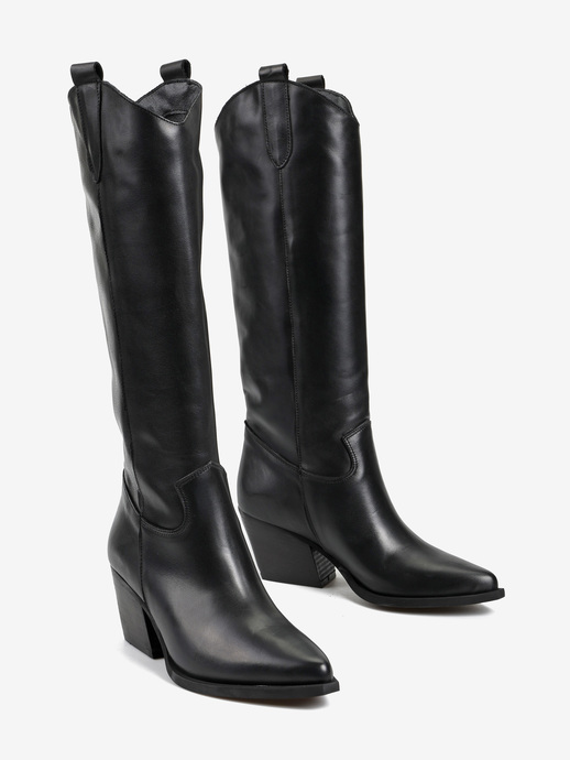 KOWBOJKI HEGO'S Milano TEX902 VITELLO NERO
