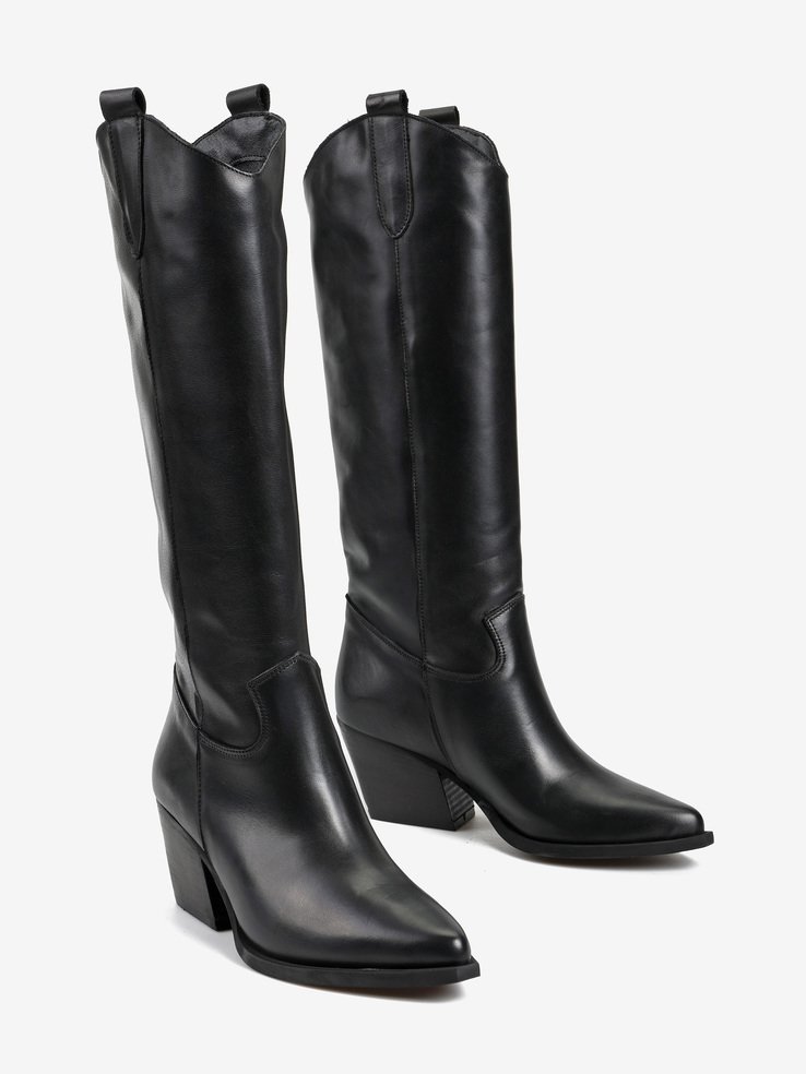 KOWBOJKI HEGO'S Milano TEX902 VITELLO NERO