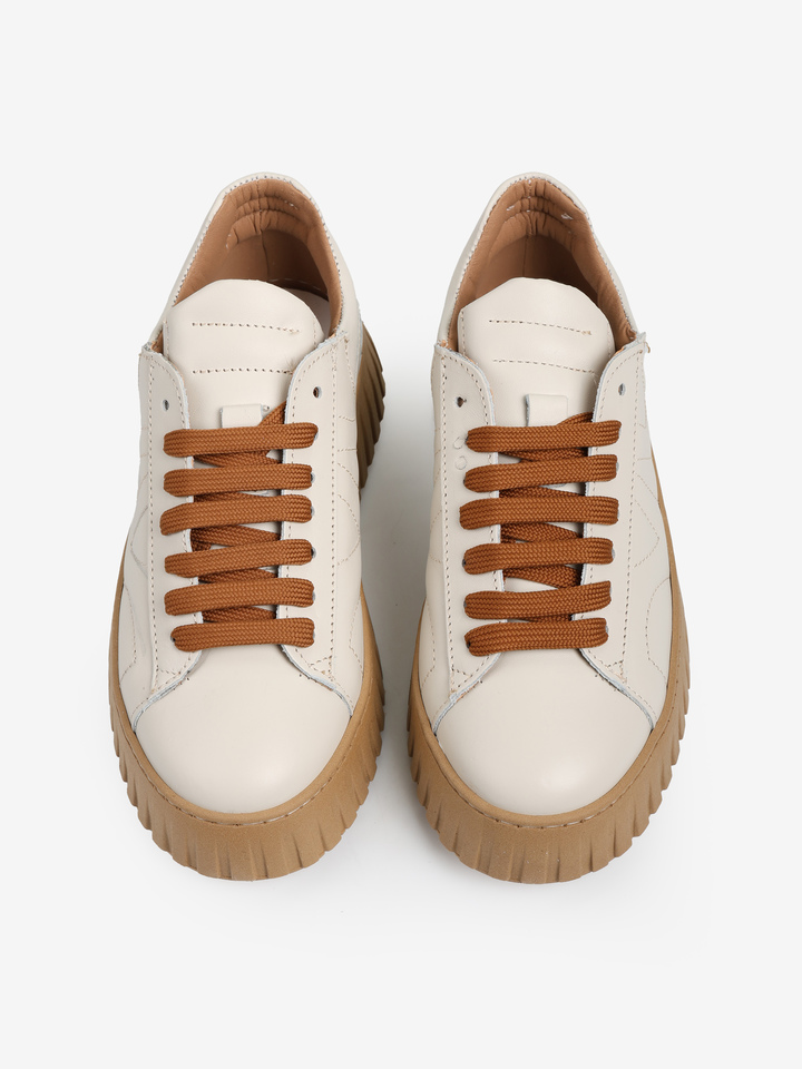 KREMOWE SNEAKERSY HEGO'S MILANO
