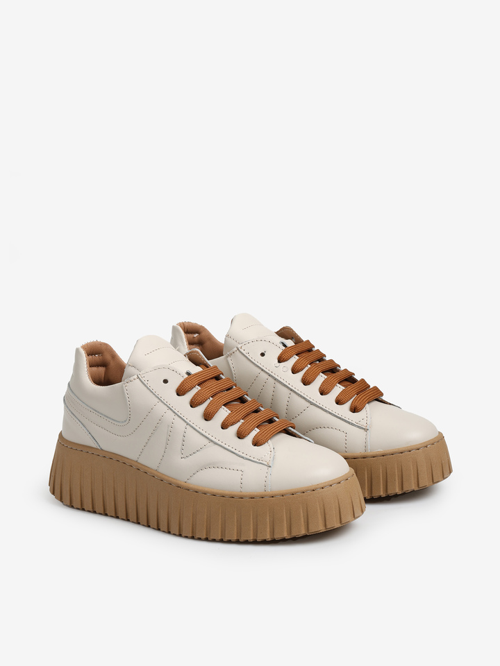 KREMOWE SNEAKERSY HEGO'S MILANO