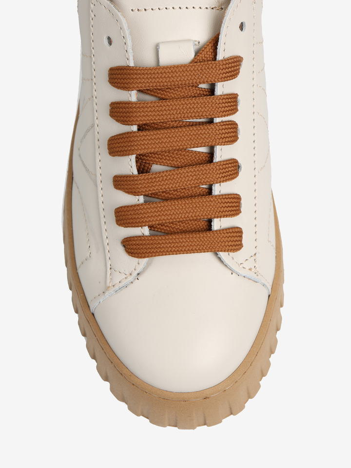KREMOWE SNEAKERSY HEGO'S MILANO