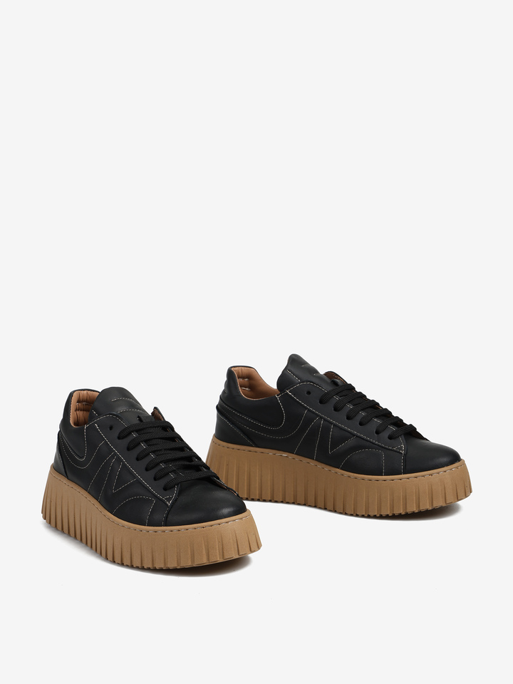 CZARNE SNEAKERSY HEGO'S MILANO