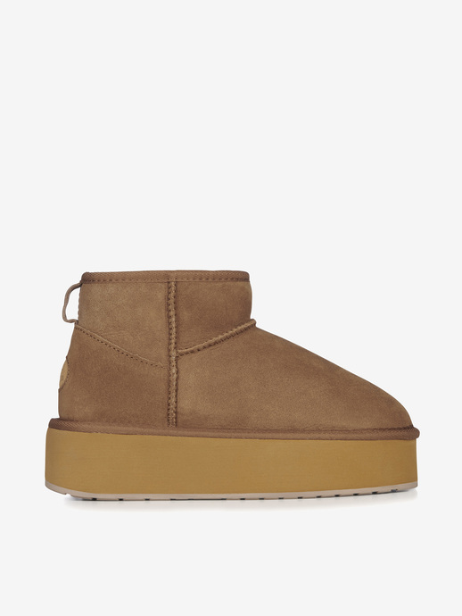 ŚNIEGOWCE EMU EMU STINGER MICRO FLATFORM ALMOND