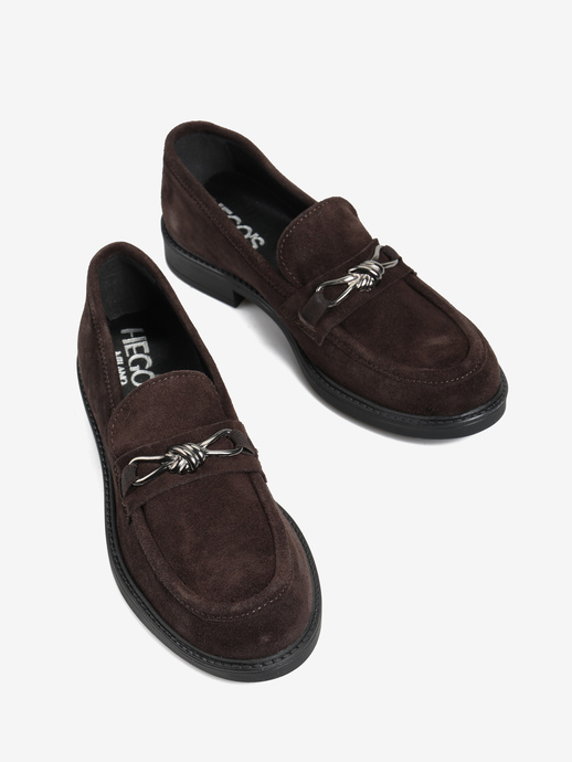 MOKASYNY HEGO'S MILANO 10 CAMOSCIO T.MORO