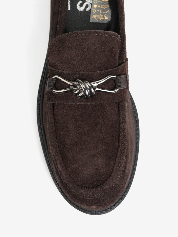 BRĄZOWE MOKASYNY HEGO'S MILANO