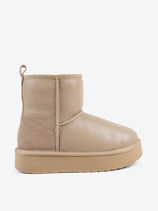 ŚNIEGOWCE EMU EMU STINGER MINI FLATFORM LTH SAND