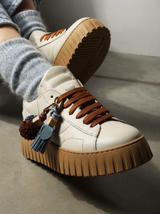 SNEAKERSY HEGO'S MILANO 64 NAPPA LATTE
