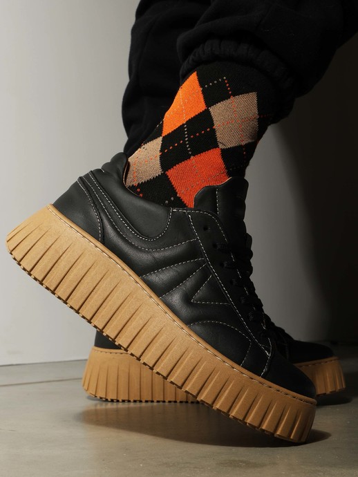 SNEAKERSY HEGO'S MILANO 64 NAPPA NERO
