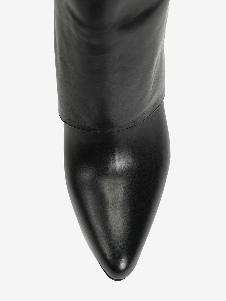 CZARNE KOZAKI HEGO'S MILANO