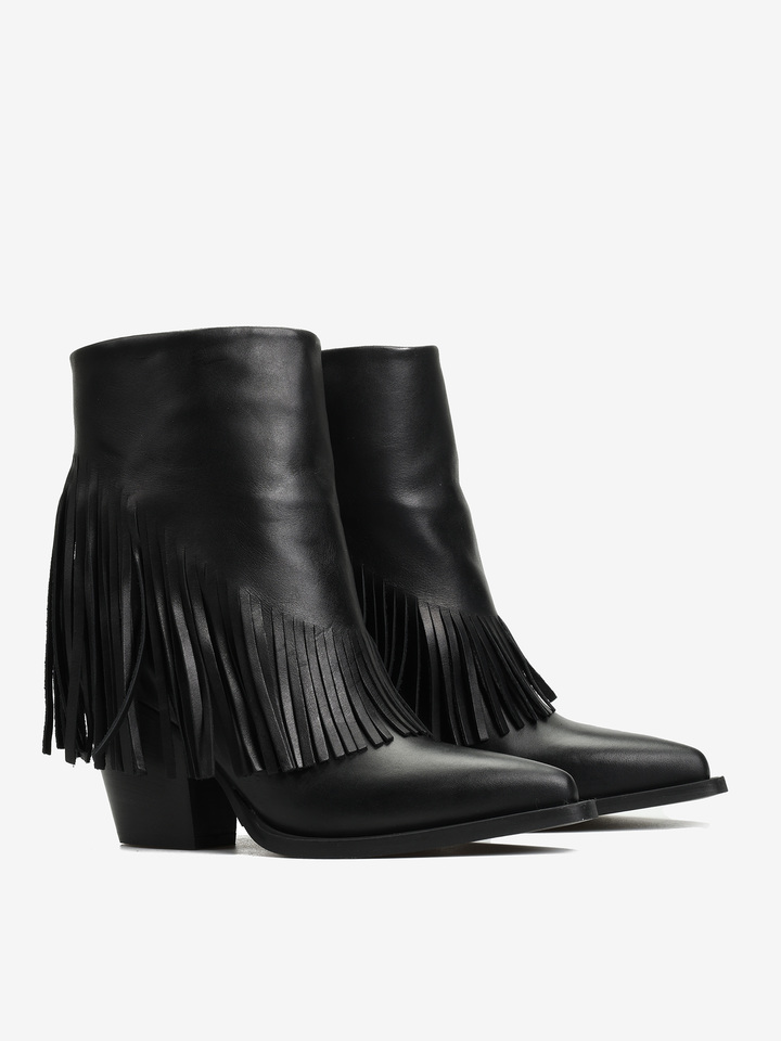 SKÓRZANE KOWBOJKI HEGO'S MILANO