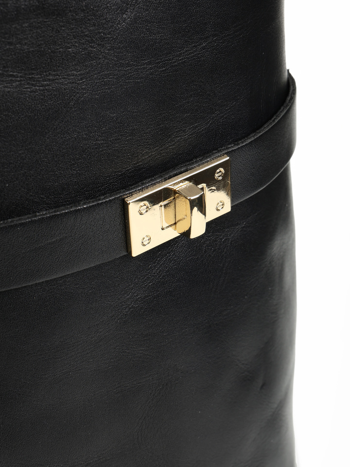 CZARNE KOZAKI HEGO'S MILANO