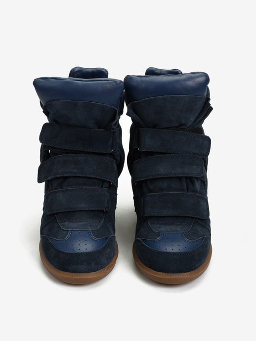 SNEAKERSY HEGO'S MILANO MOON VELOUR BLU
