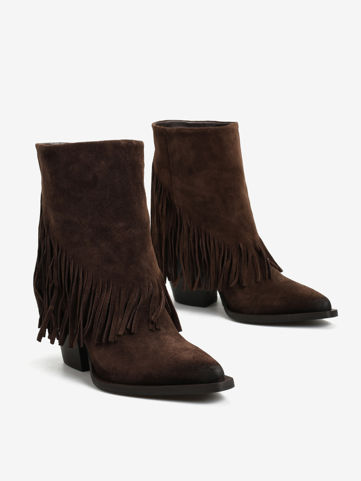 BRĄZOWE KOWBOJKI HEGO'S MILANO