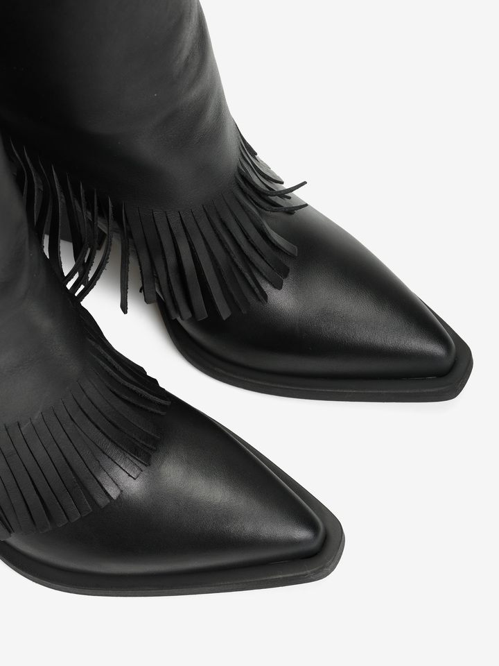 SKÓRZANE KOWBOJKI HEGO'S MILANO