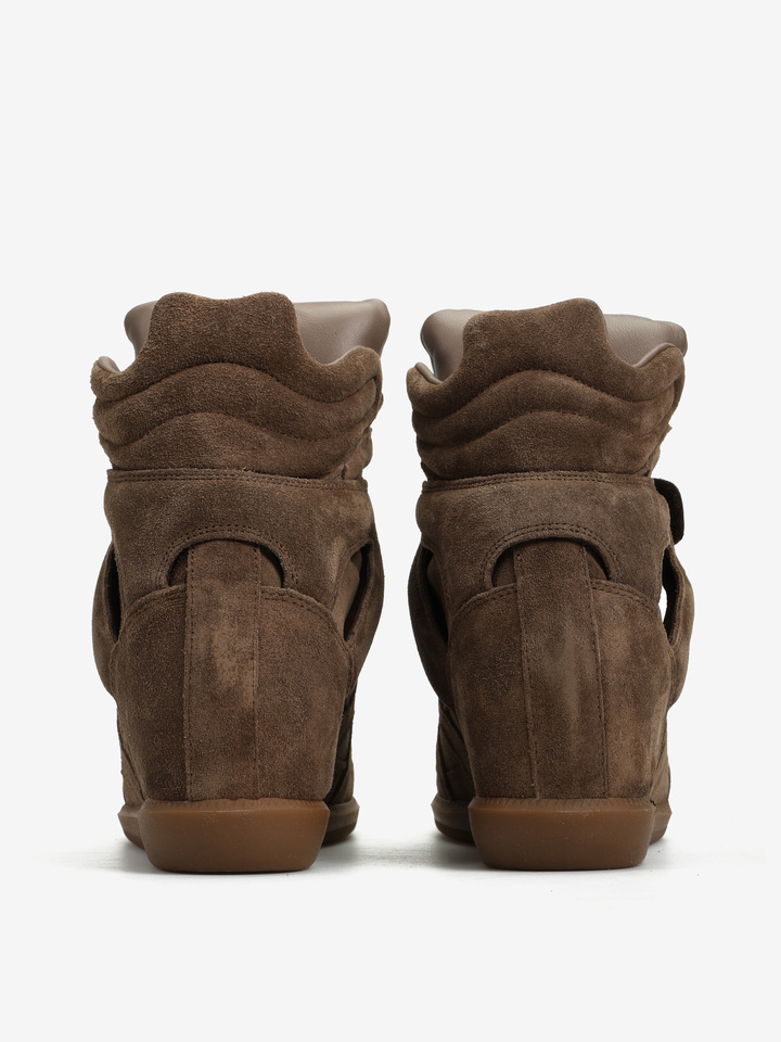 ZAMSZOWE SNEAKERSy Z UKRYTĄ KOTURNĄ HEGO'S MILANO