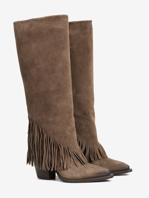 KOWBOJKI HEGO'S MILANO GS1796-40 VELOUR FANGO