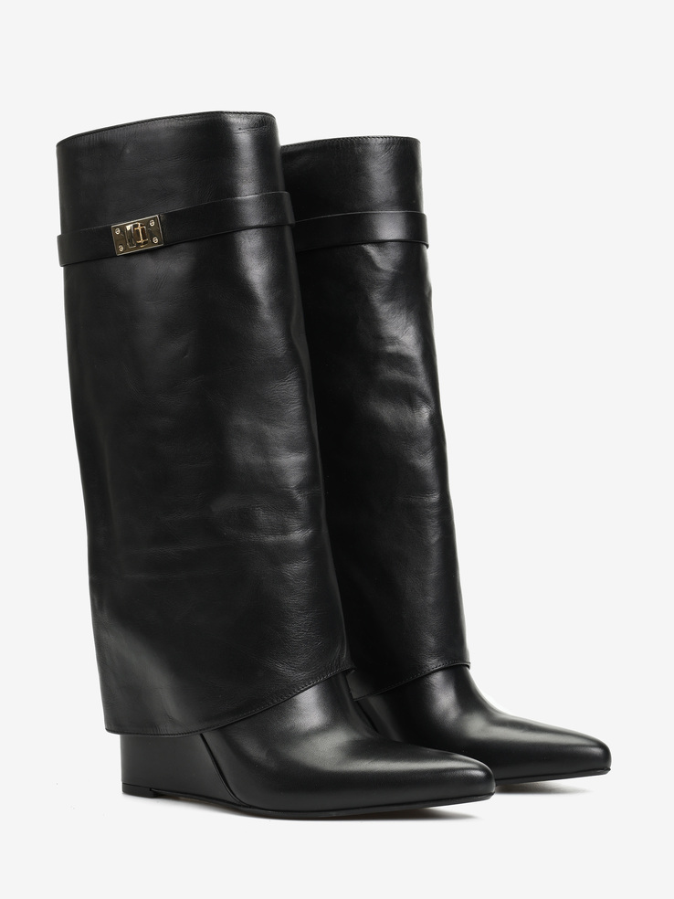 KOZAKI HEGO'S MILANO GS1454-411 NAPPA NERO