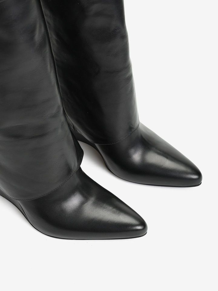 CZARNE KOZAKI HEGO'S MILANO