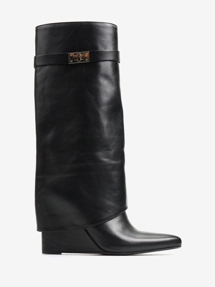 CZARNE KOZAKI HEGO'S MILANO