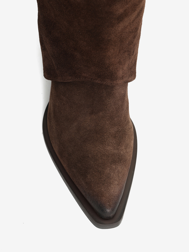 BRĄZOWE KOWBOJKI HEGO'S MILANO