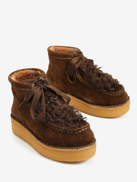 ŚNIEGOWCE NAN-KU EFK-01 LEATHER COFFEE