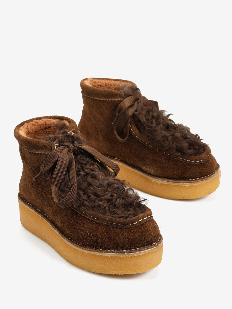 ŚNIEGOWCE NAN-KU EFK-01 LEATHER COFFEE