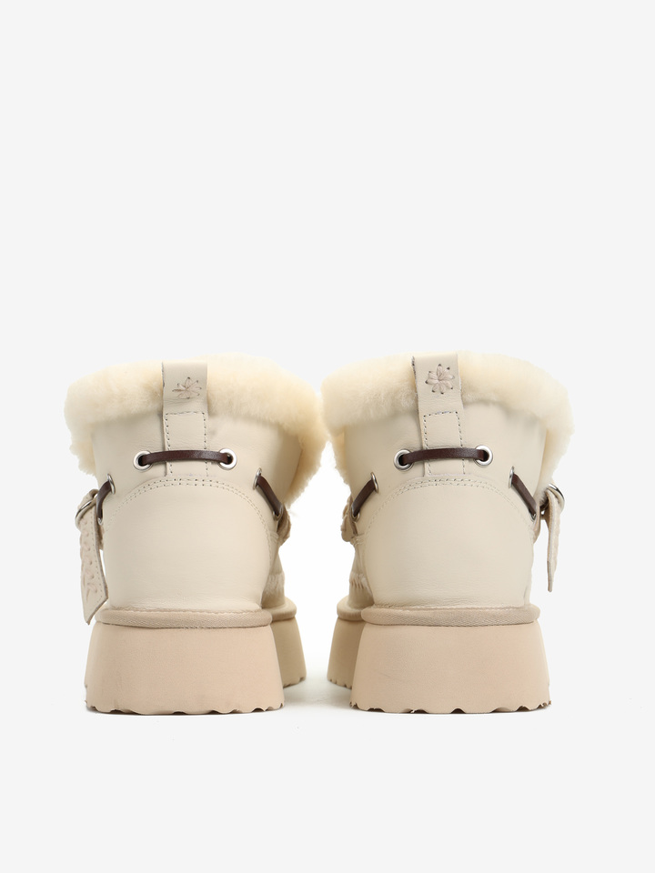 SKÓRZANE ŚNIEGOWCE NANKU