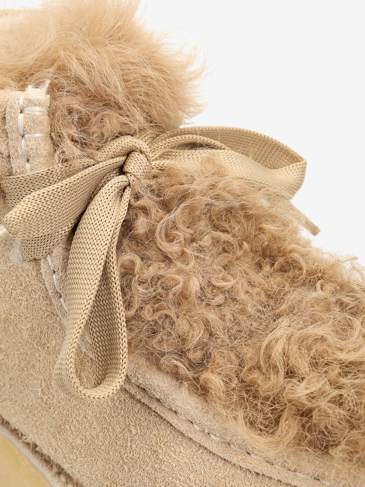 BEŻOWE NA PLATFORMIE ŚNIEGOWCE NANKU