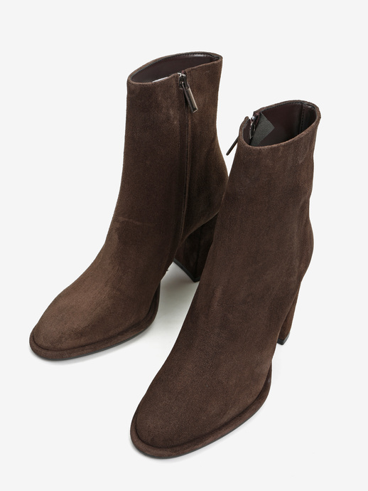 BOTKI HEGO'S MILANO R2462 VELOUR CAFFE