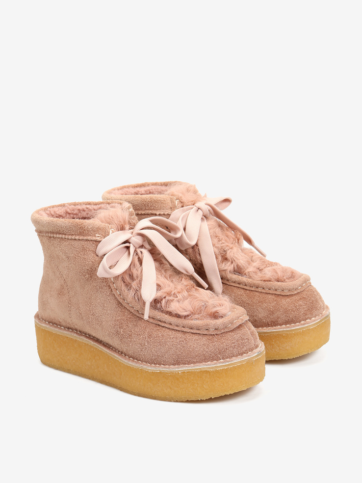 ŚNIEGOWCE NAN-KU EFK-01 LEATHER PINK