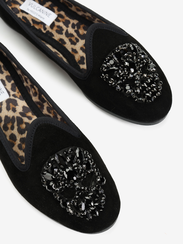 CZARNE BALERINY  HEGO'S MILANO