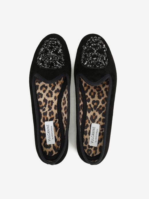 BALERINY VULCANINE BY HEGO'S MILANO V-124-1 CAMOSCIO NERO