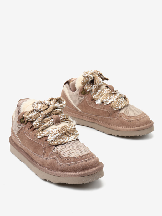 SNEAKERSY HEGO'S MILANO 1709 VELOUR TAUPE