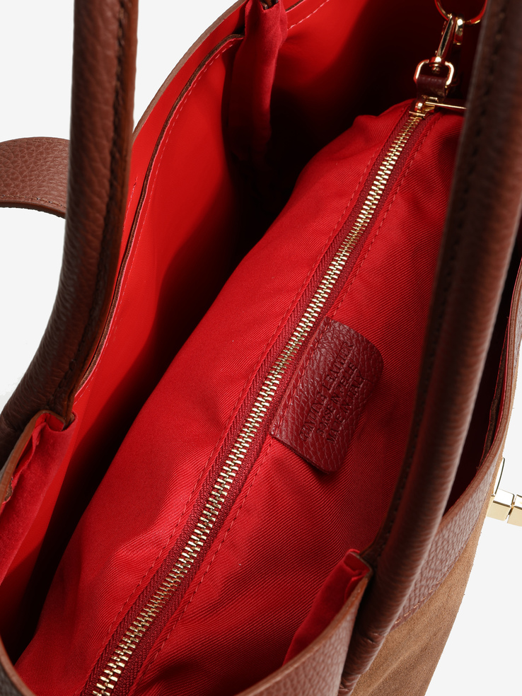 TOREBKA DAMSKA HEGO'S MILANO 31136C CROSTA MARRONE