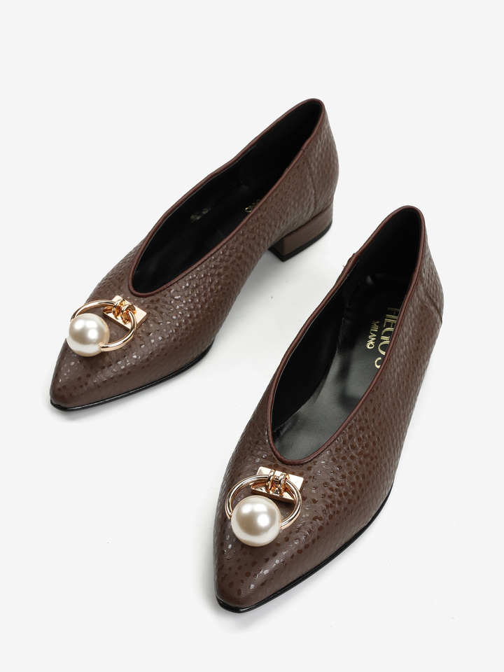 BALERINY Z PERŁĄ  HEGO'S MILANO