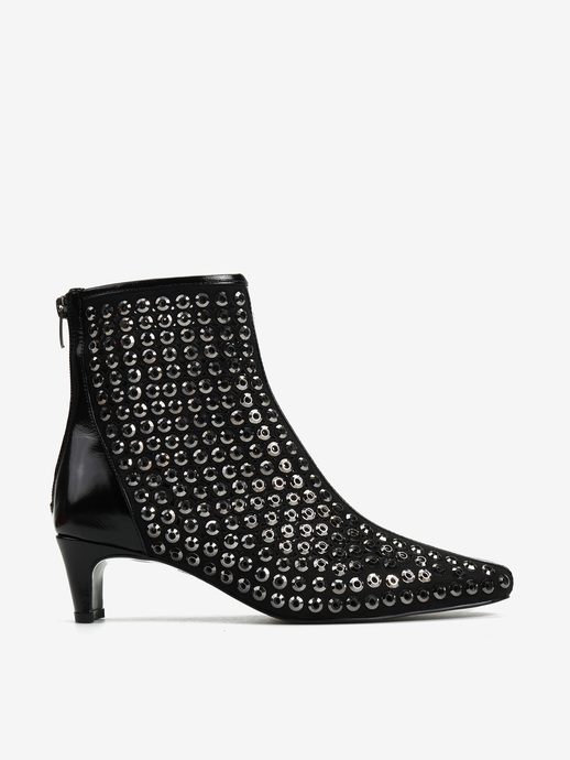 BOTKI HEGO'S MILANO AD2965 LEATHER SILVER