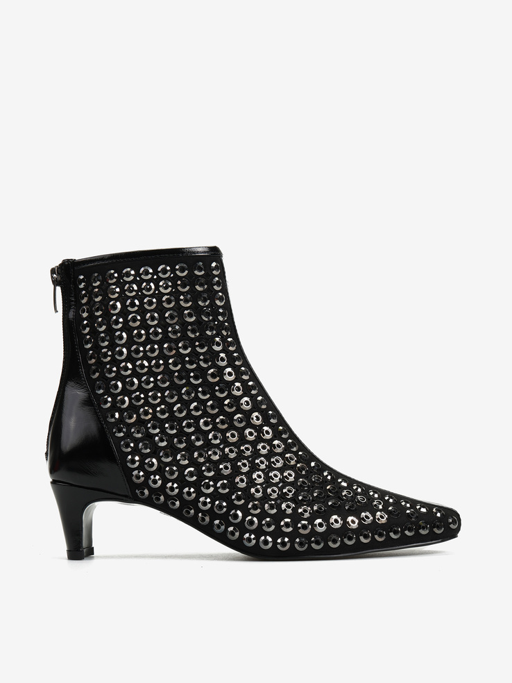 BOTKI HEGO'S MILANO AD2965 LEATHER SILVER