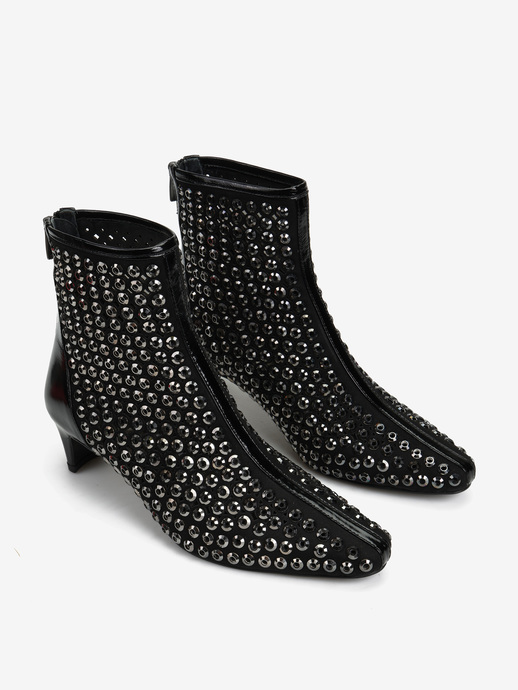 BOTKI HEGO'S MILANO AD2965 LEATHER SILVER