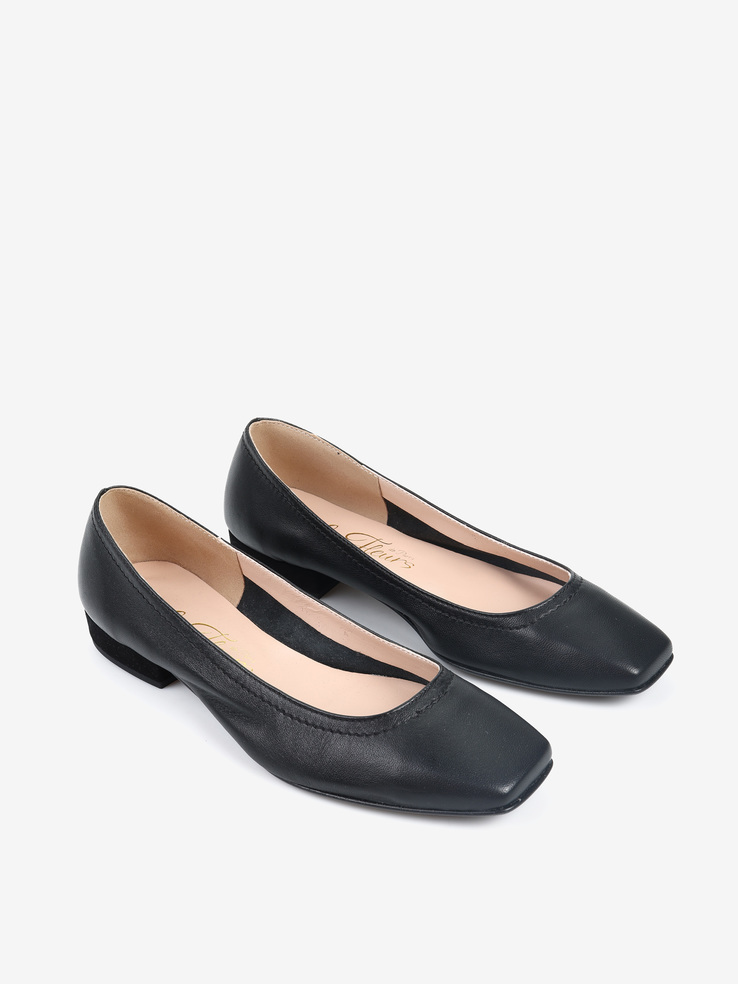 BALERINY HEGO'S MILANO 5000 NAPPA NERO